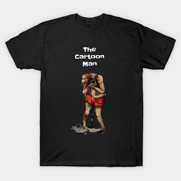 The Cartoon Man Tee T-Shirt by FreakyAttractions